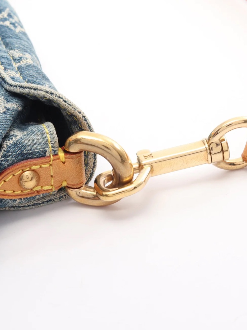 Louis Vuitton Monogram Denim Mini Pleaty - Picture 9 of 13